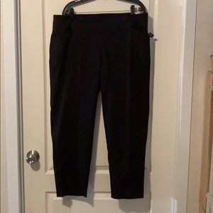 Black slacks - Sz 1X (16w-18w) Petite